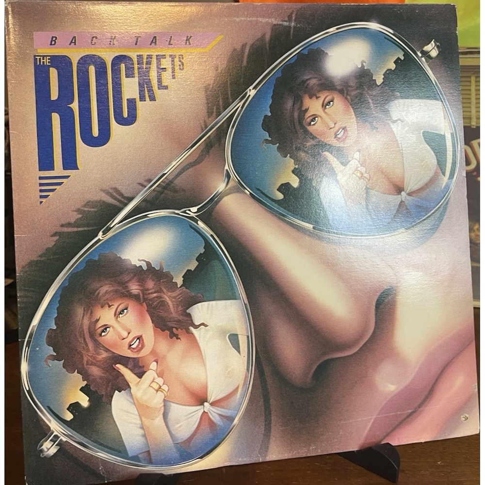 The Rockets Back Talk Vinyl LP 1981 Rock Elektra Canada 1st Press X6E-351 NM/NM+